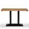 Nobis Furniture Next Day Merida 1200mm x 700mm Solid Wood Dining Table - 2 Finishes