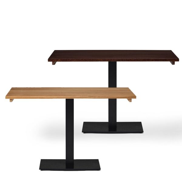 Nobis Furniture Next Day Pisa 1200mm x 700mm Solid Wood Dining Table - 2 Finishes