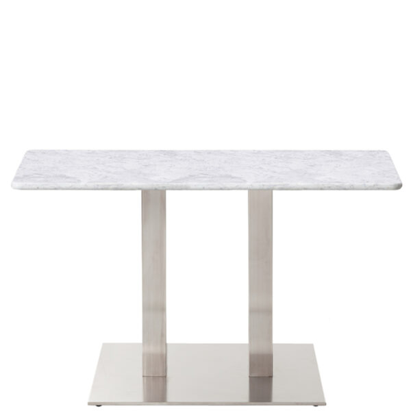Next Day Kirkby Genuine Marble Rectangle Dining Table 1200mm x 700mm