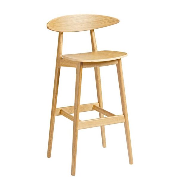 Nobis Furniture - Nors Bar Stool - Natural Oak