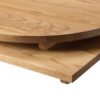 Nobis Furniture - NEXT DAY 25mm Solid Ash Table Top - Oak Finish - Stocked Sizes