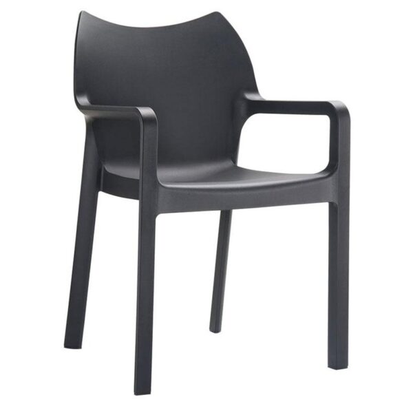 Nobis Furniture - Peak Indoor or Outdoor Stacking Arm Chair- Choice of 3 Colours