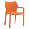 Nobis Furniture - Peak Indoor or Outdoor Stacking Arm Chair- Choice of 3 Colours