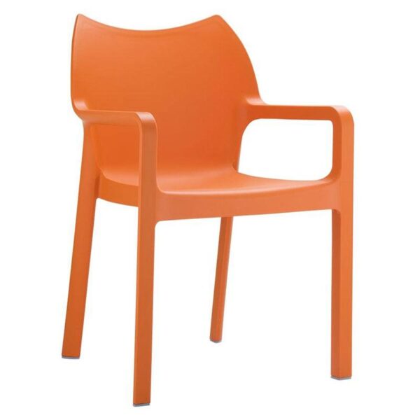 Nobis Furniture - Peak Indoor or Outdoor Stacking Arm Chair- Choice of 3 Colours