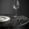 Nobis Furniture - Elegant Portoro Marble High Gloss Ceramic Table Tops - 800mm Round