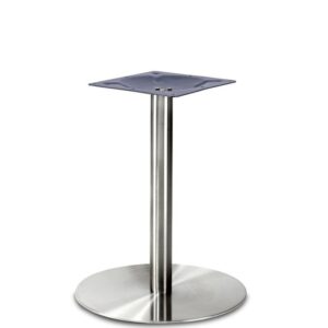 Nobis Furniture - Profile Large Round Stainless Steel Table Base - Round Column