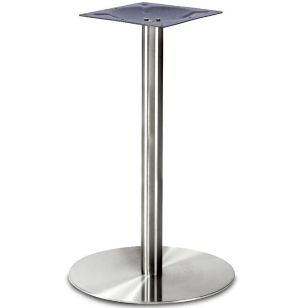 Nobis Furniture - Profile Large Round Stainless Steel Table Base - Round Column
