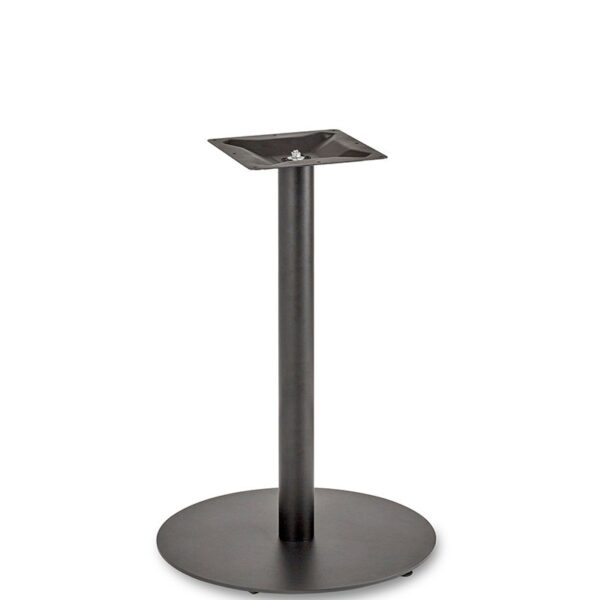 Nobis Furniture - Profile Large Round Black Steel Table Base - Round Column