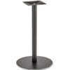 Nobis Furniture - Profile Large Round Black Steel Table Base - Round Column