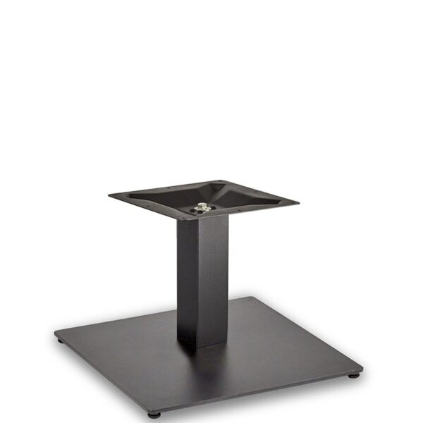 Nobis Furniture - Profile Large Square Black Steel Table Base - Square Column