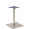 Nobis Furniture - Profile Large Square Stainless Steel Table Base - Round Column