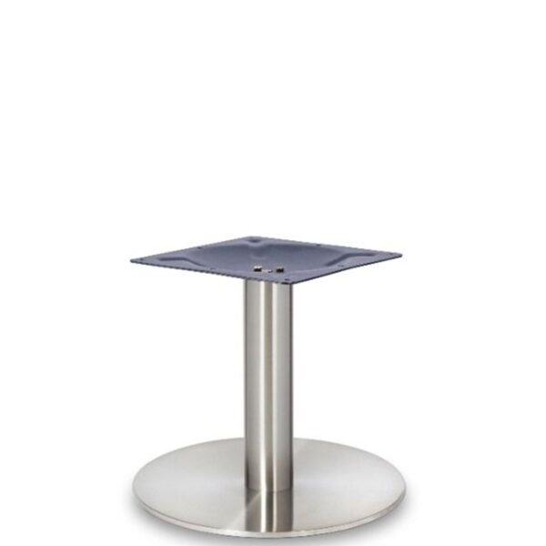 Nobis Furniture - Profile Small Round Stainless Steel Table Base - Round Column