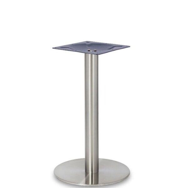 Nobis Furniture - Profile Small Round Stainless Steel Table Base - Round Column