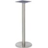 Nobis Furniture - Profile Small Round Stainless Steel Table Base - Round Column