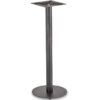Nobis Furniture - Profile Small Round Black Steel Table Base - Round Column