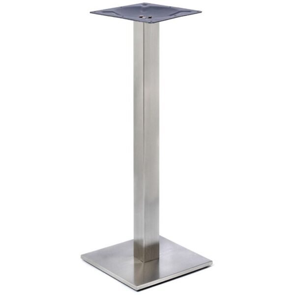 Nobis Furniture - Profile Small Square Stainless Steel Table Base - Square Column