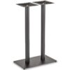 Nobis Furniture - Profile Twin Pedestal Black Steel Table Base - Round Column