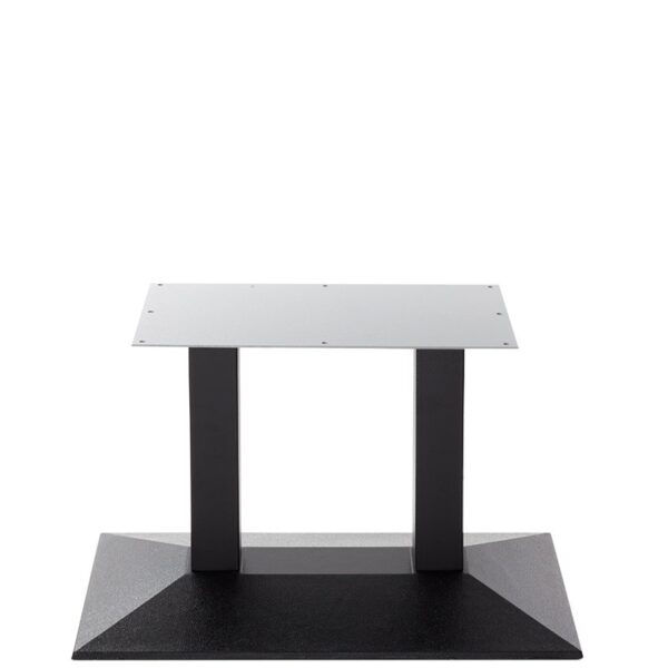 Nobis Furniture - NEXT DAY Quattro Twin Pyramid Table Base - Dining Height