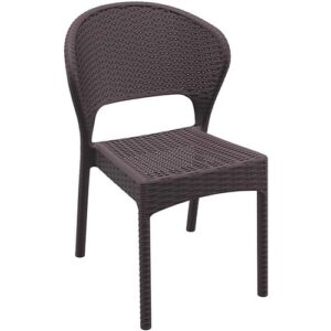Nobis Furniture - The Durable Rose Outdoor Stacking Side Chair