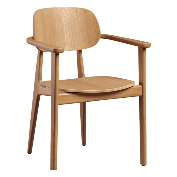 Nobis Furniture - Relish Arm Chair - Natural Oak