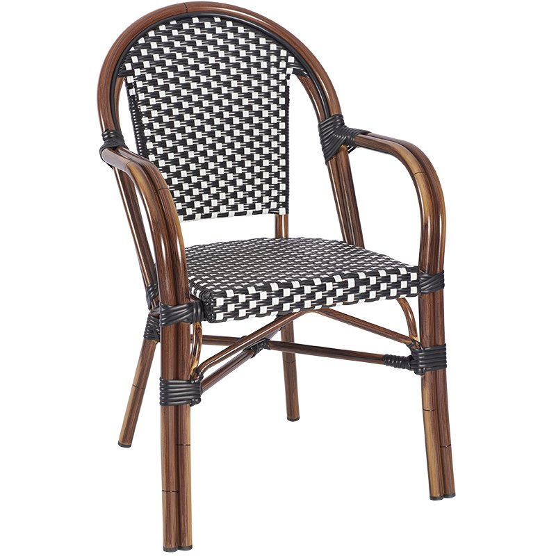 Nobis Furniture - Riviera Outdoor Stacking Arm Chair