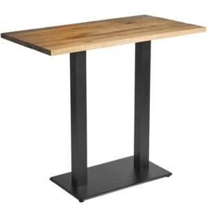 Nobis Furniture Rustic Antique Rectangular Table - Bar Height