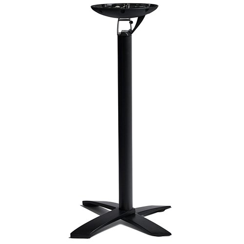 Nobis Furniture - Black Flip Top Outdoor Table Base - Poseur