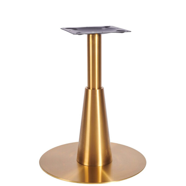 Nobis Furniture - Saturn Premium Large Round Vintage Brass Table Base