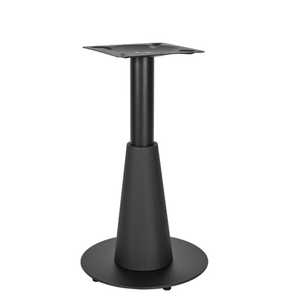Nobis Furniture - Saturn Noir Premium Small Round Black Table Base