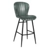 Nobis Furniture - Scallop Bar Stool – Genuine Leather