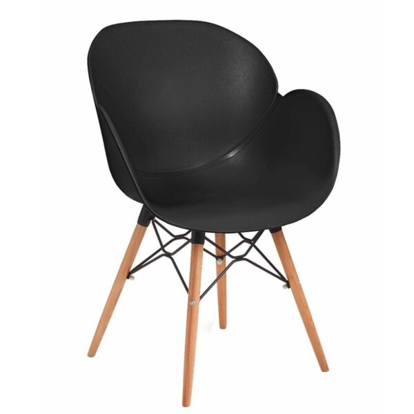 Nobis Furniture - Shoreditch Arm Chair - Natural Wooden Frame