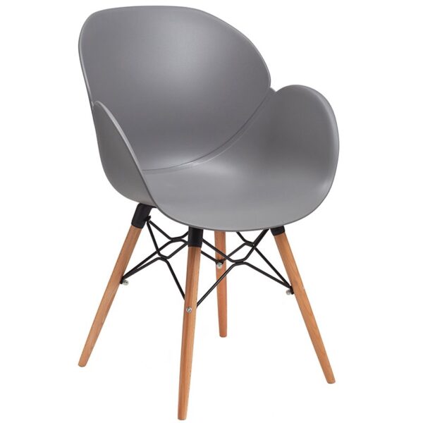 Nobis Furniture - Shoreditch Arm Chair - Natural Wooden Frame