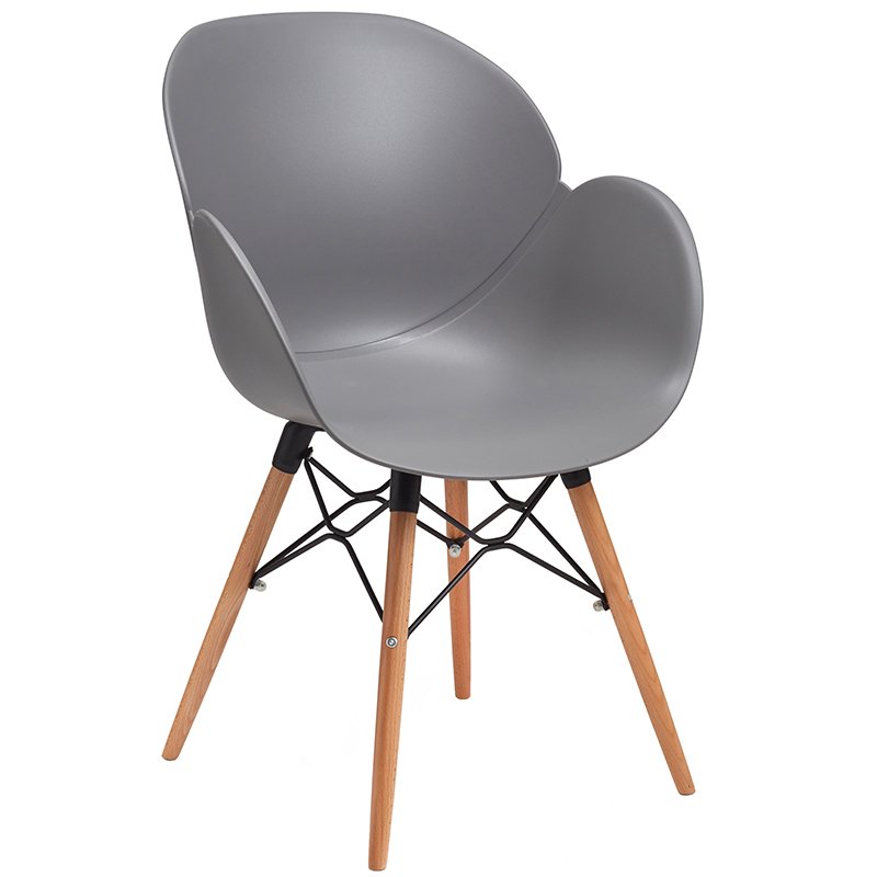 Nobis Furniture - Shoreditch Arm Chair - Natural Wooden Frame