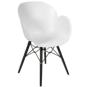 Nobis Furniture - Shoreditch Arm Chair - Black Wooden Frame