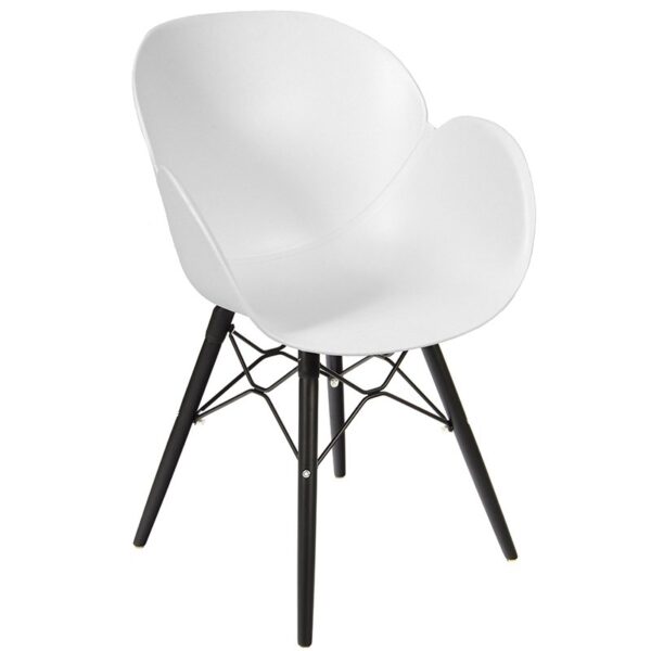 Nobis Furniture - Shoreditch Arm Chair - Black Wooden Frame