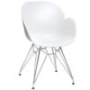Nobis Furniture - Shoreditch Arm Chair - Chrome Steel Frame