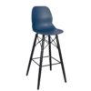 Nobis Furniture - Shoreditch Bar Stool – Black Frame 695mm Seat Height