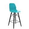 Nobis Furniture - Shoreditch Bar Stool – Black Frame 695mm Seat Height