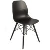 Nobis Furniture - Shoreditch Side Chair - Black Wooden Frame