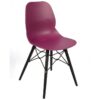 Nobis Furniture - Shoreditch Side Chair - Black Wooden Frame