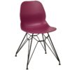 Nobis Furniture - Shoreditch Side Chair - Black Steel Frame