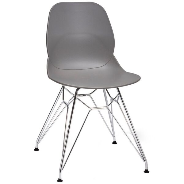 Nobis Furniture - Shoreditch Side Chair - Chrome Frame