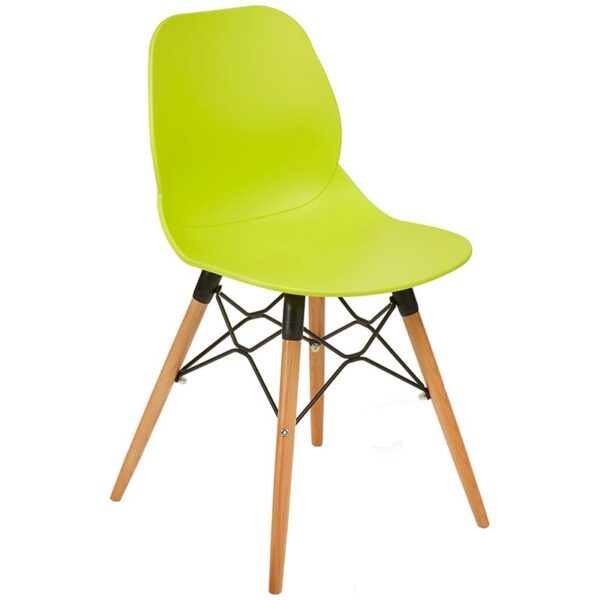 Nobis Furniture - Shoreditch Side Chair - Natural Wooden Frame