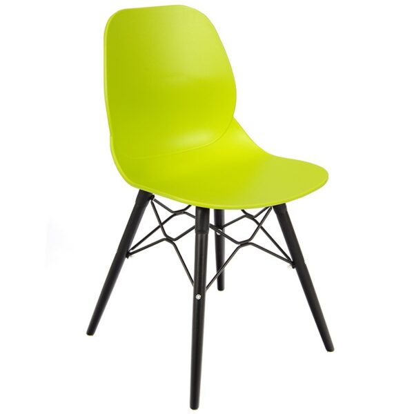 Nobis Furniture - Shoreditch Side Chair - Black Wooden Frame