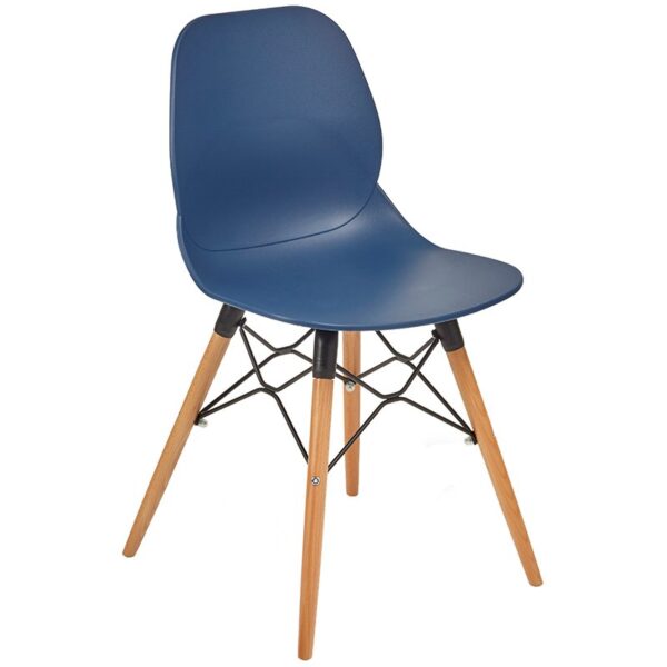 Nobis Furniture - Shoreditch Side Chair - Natural Wooden Frame
