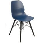 Nobis Furniture - Shoreditch Side Chair - Black Wooden Frame