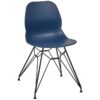 Nobis Furniture - Shoreditch Side Chair - Black Steel Frame