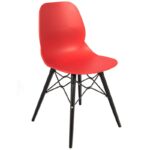 Nobis Furniture - Shoreditch Side Chair - Black Wooden Frame