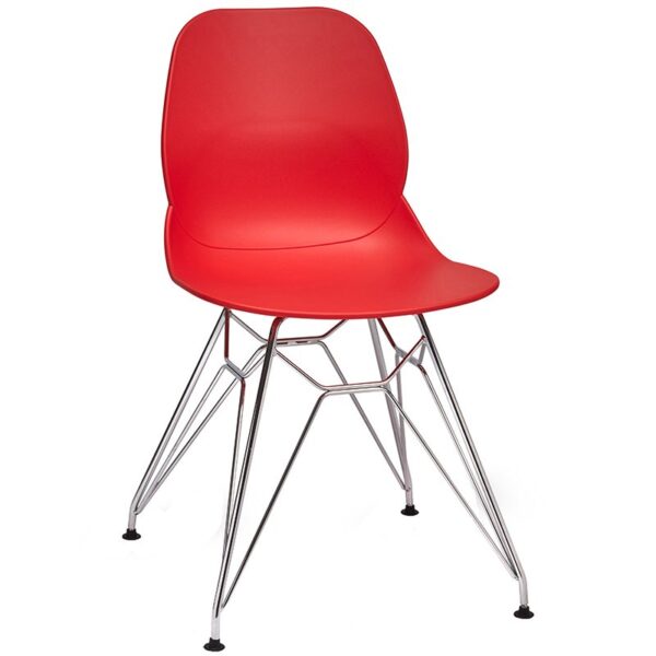 Nobis Furniture - Shoreditch Side Chair - Chrome Frame