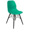 Nobis Furniture - Shoreditch Side Chair - Black Wooden Frame